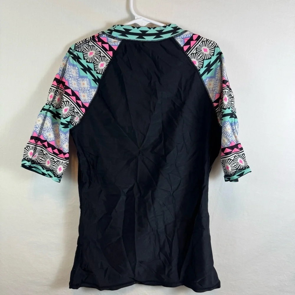 Old Navy Black RashGuard Girls Size XS